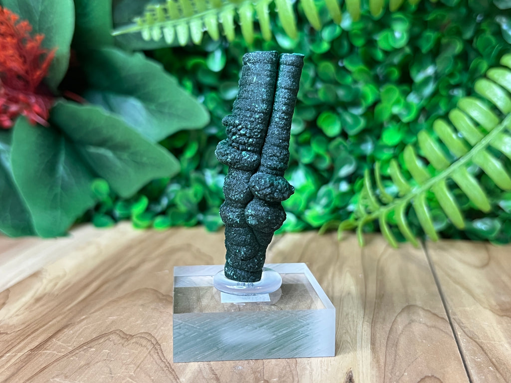 Malachite Stalactite Twin