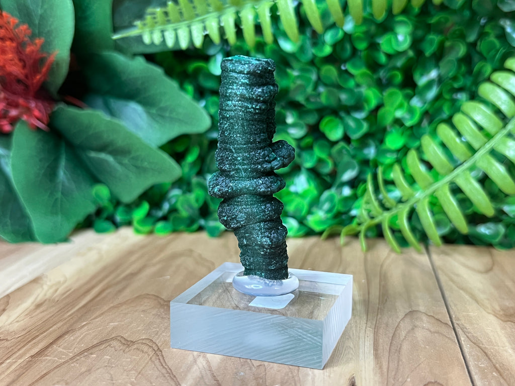 Malachite Stalactite Twin