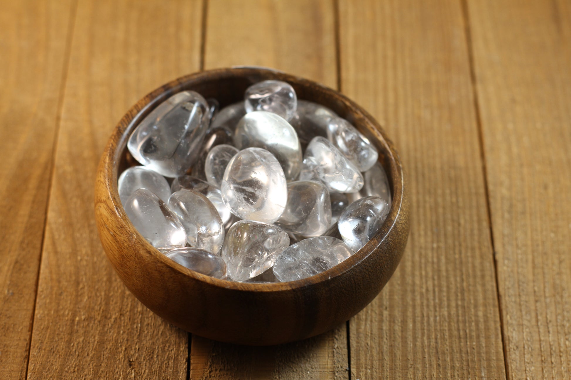 Clear Quartz Tumbled Stones