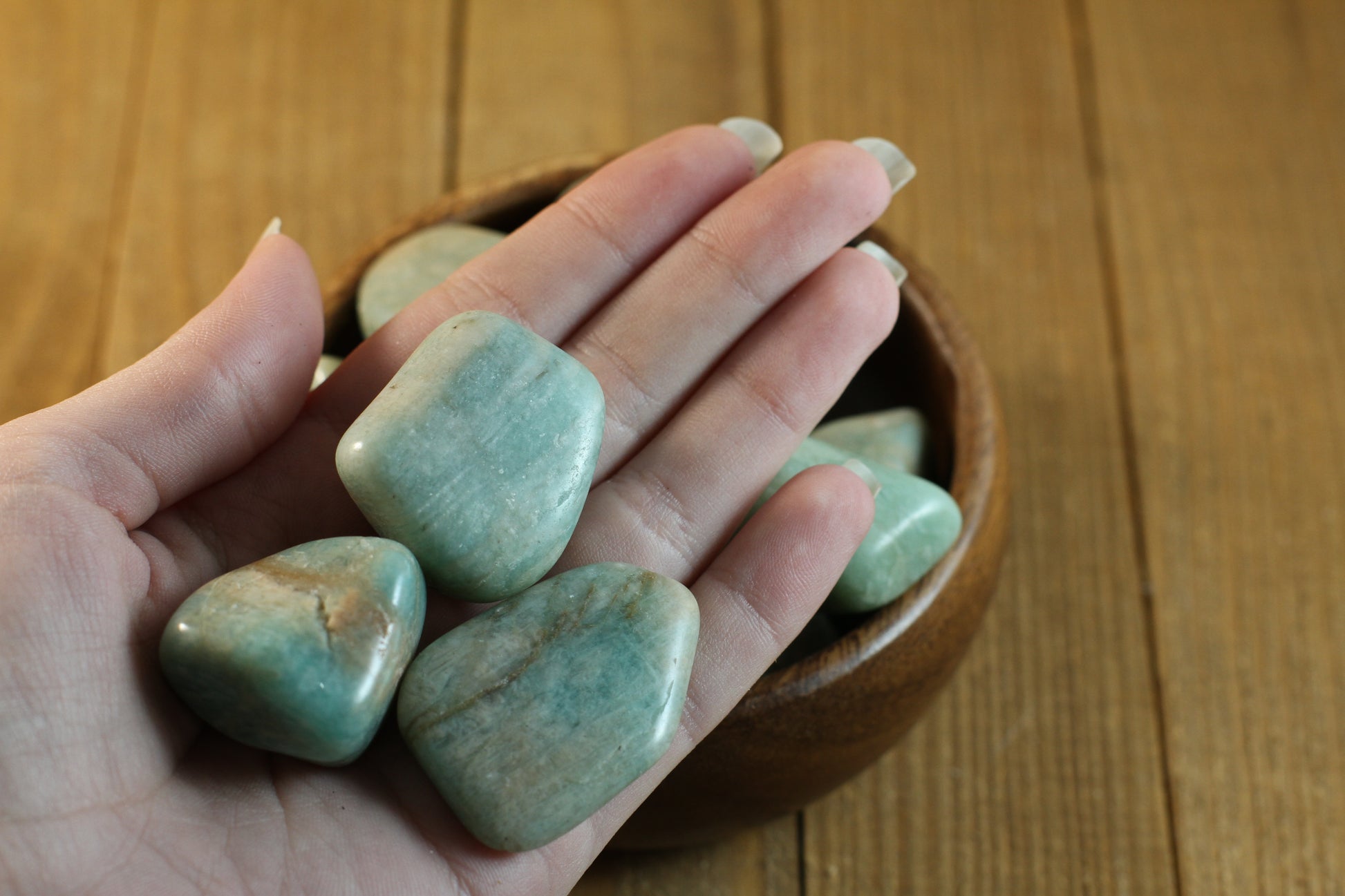 Amazonite Tumbled Stones