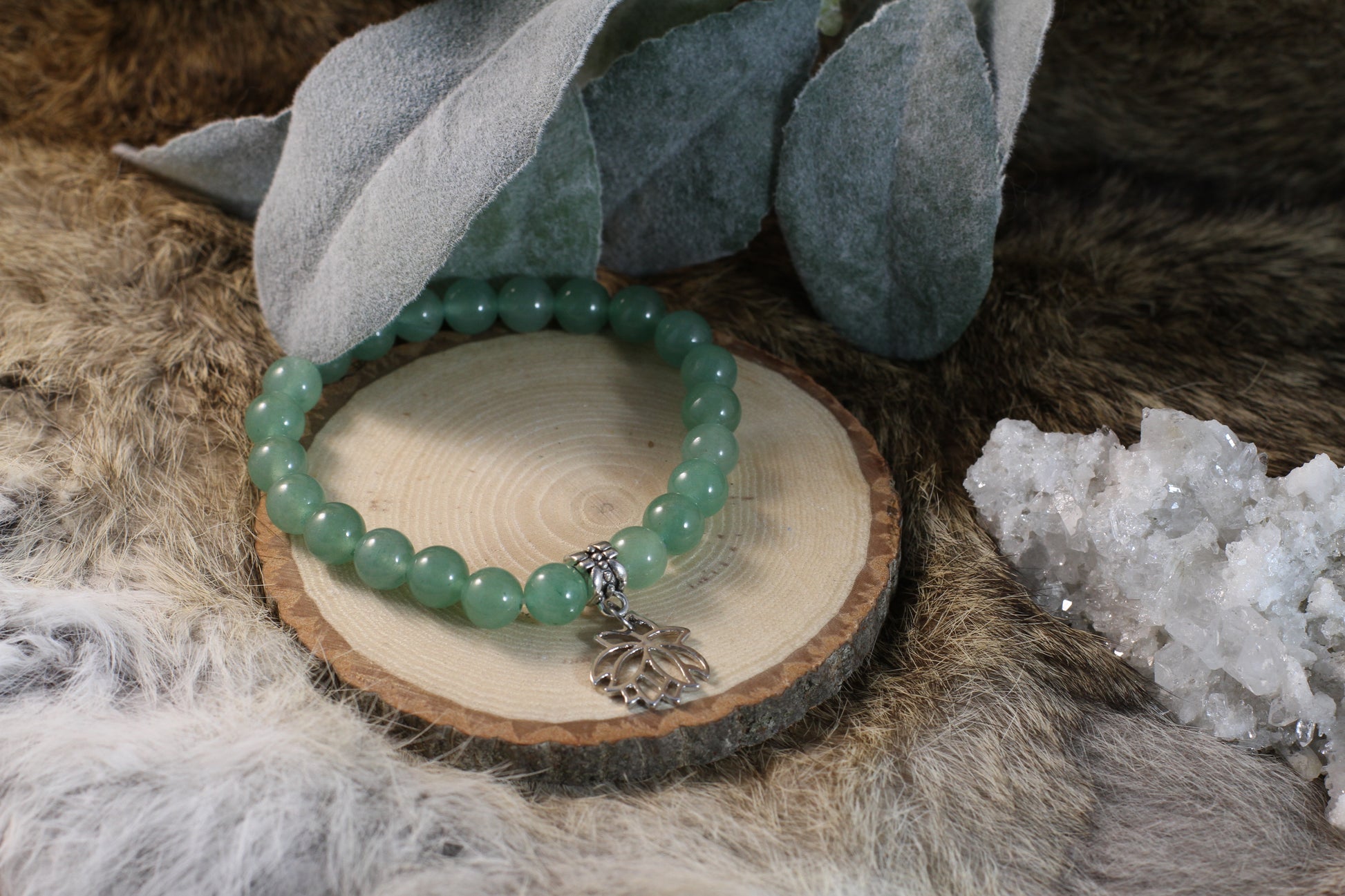 Aventurine Bead Bracelet