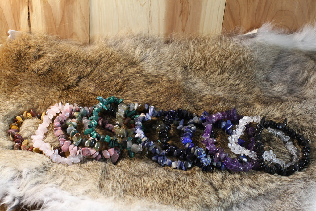 Crystal Chip Bracelets