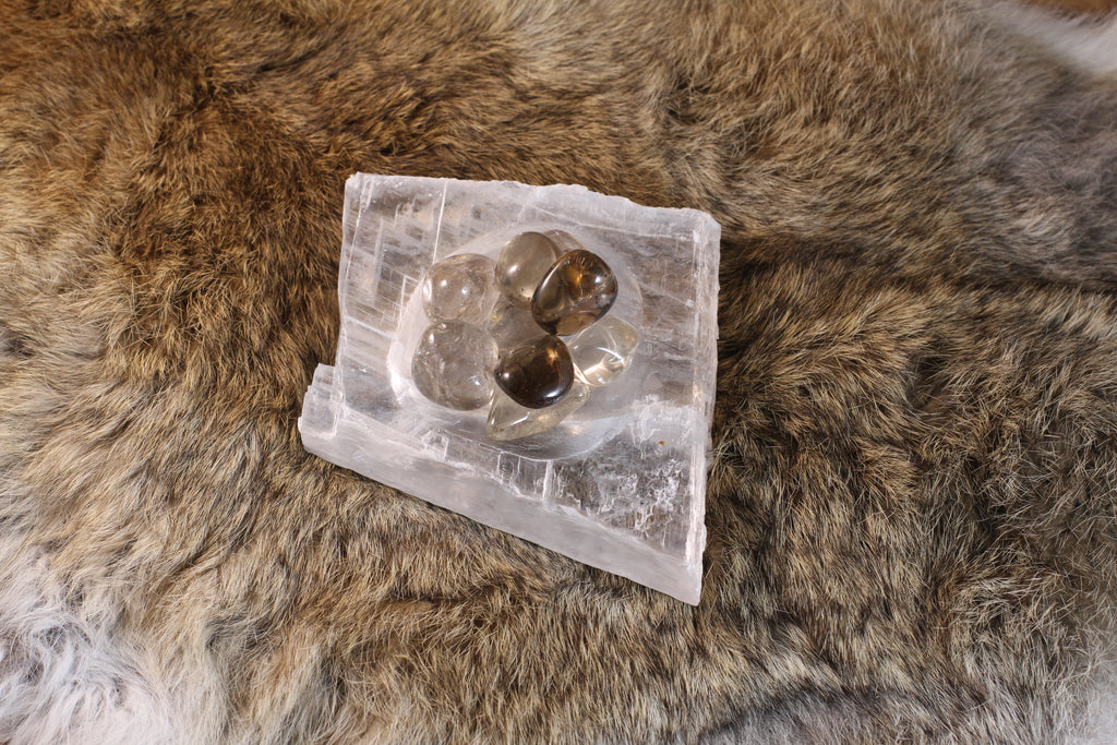 Selenite Bowl - Unique