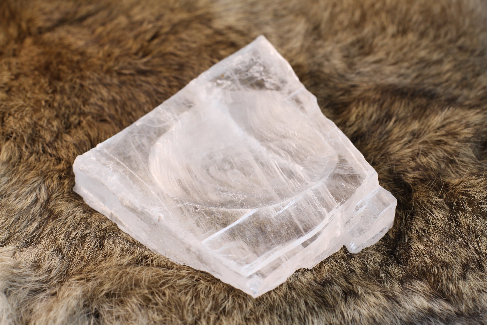 Selenite Bowl - Unique