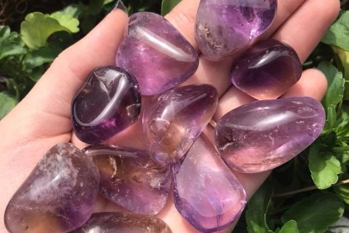 Ametrine Tumbled Stones