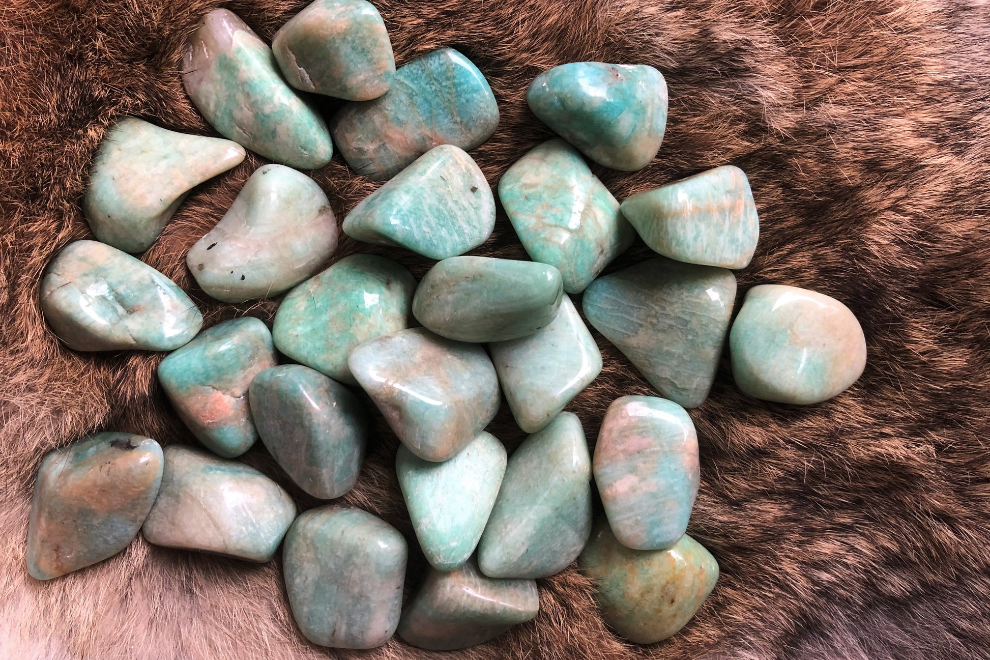 Amazonite Tumbled Stones