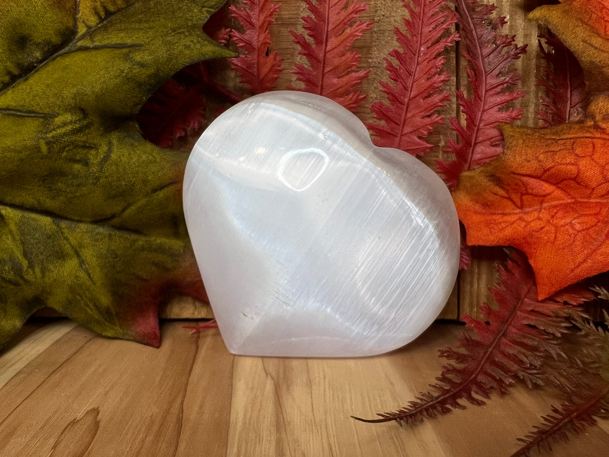 Selenite Hearts