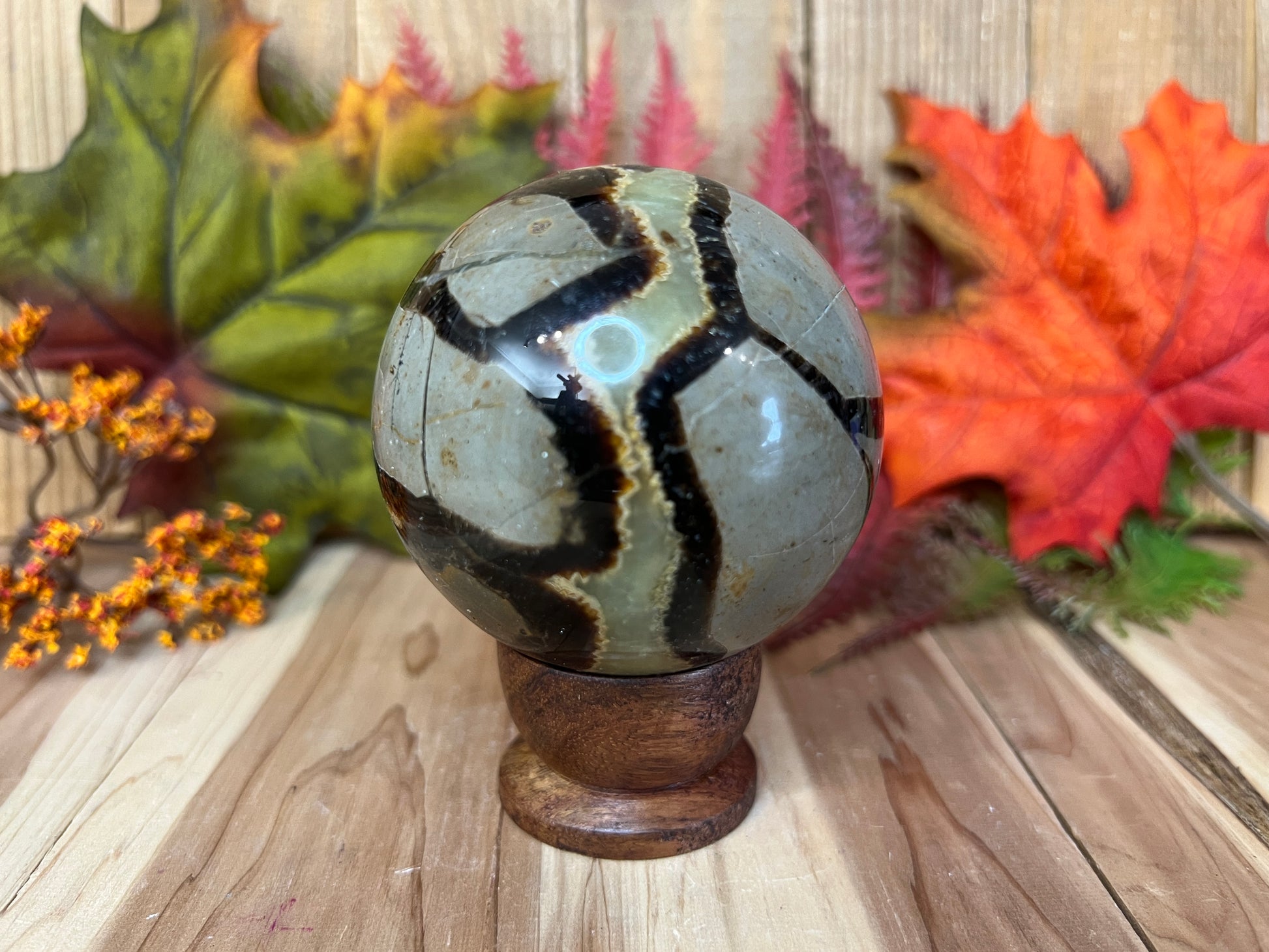 Septarian Sphere