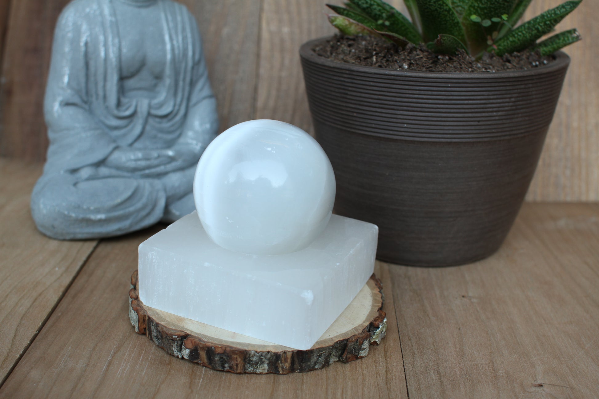 Selenite Sphere - Small