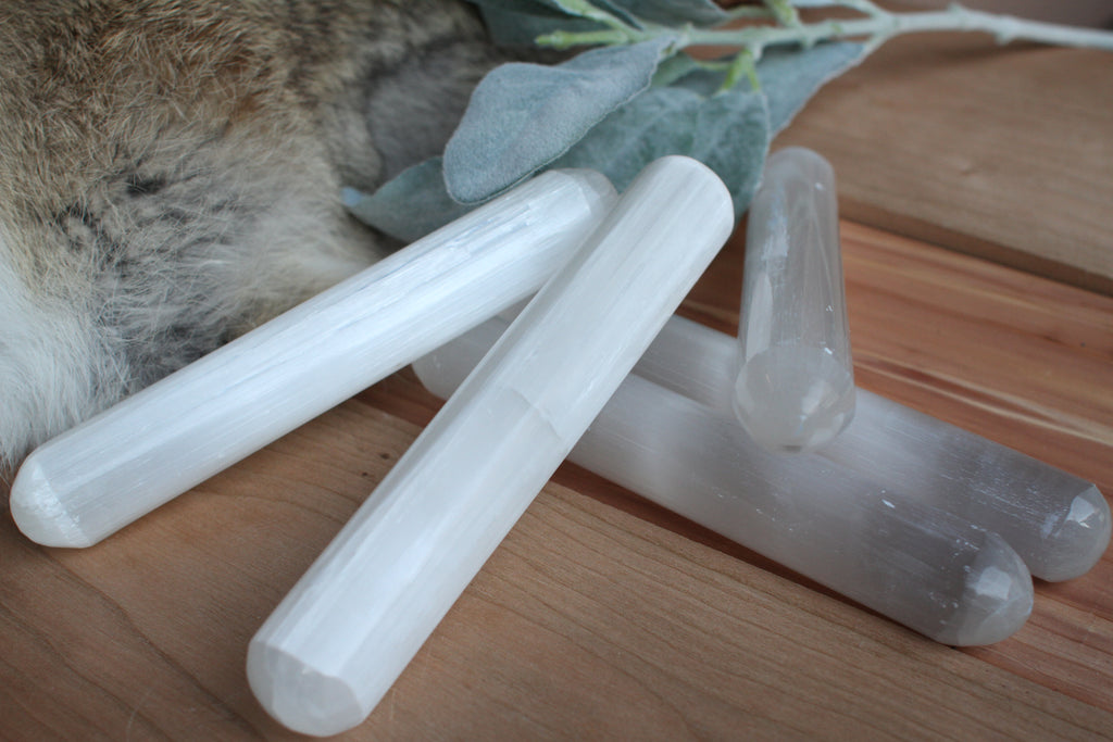 Selenite Wands - Rounded