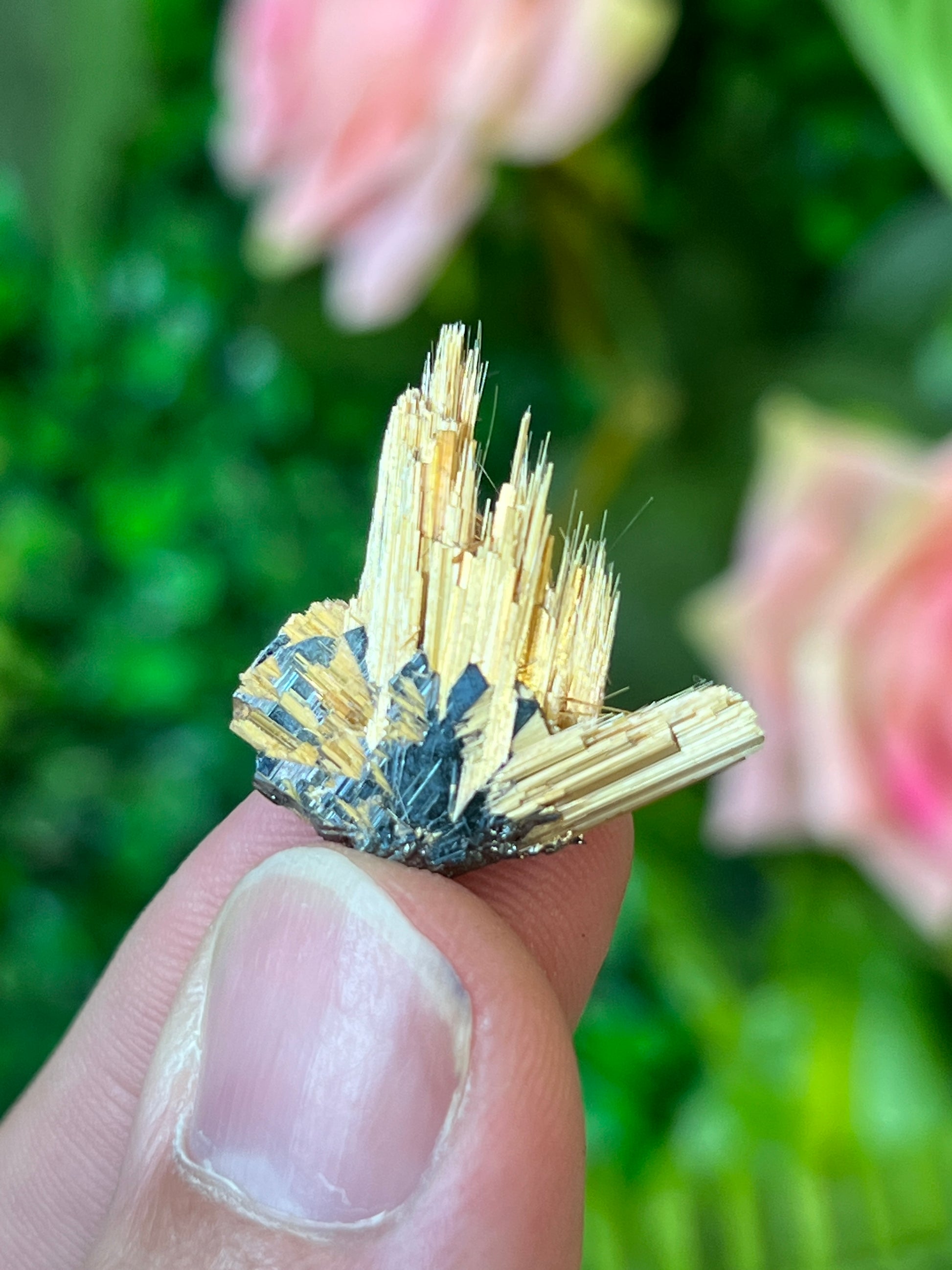 Rutile on Hematite